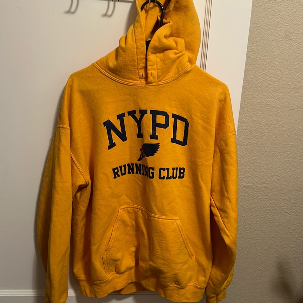 NYPD Running Club Hoodie - Yellow
